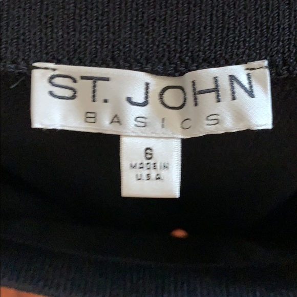 St. John Collection Black Skirt - Picture 5 of 6